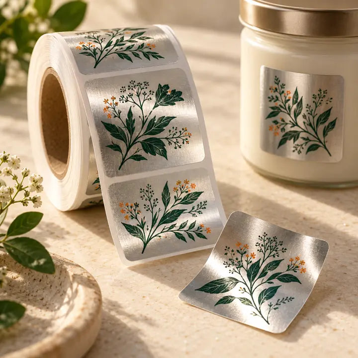 Roll Labels - Metallic